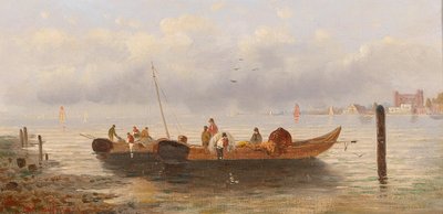 Fishermen by the Coast by Karl Kaufmann